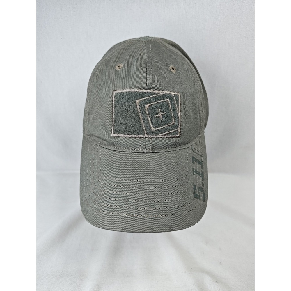 5.11 Tactical Series Always Be Ready Cap Hat 511 Strapback Cotton Gray Green